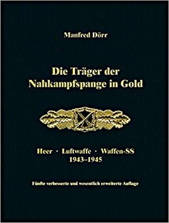 Die Träger der Nahkampfspange in Gold