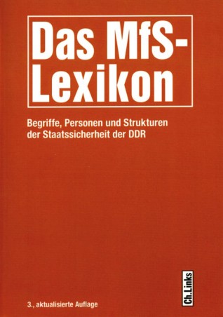 Das MfS-Lexikon