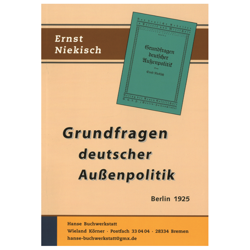 Grundfragen deutscher Außenpolitik