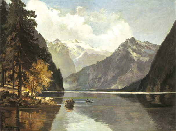 Kunstdruck Halberg-Krauß "Der Königsee" (P)