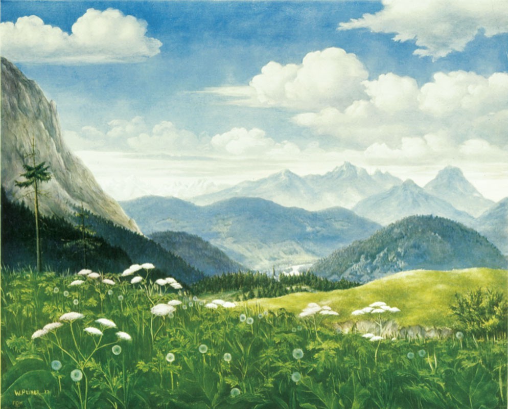 Kunstdruck "Inntal"