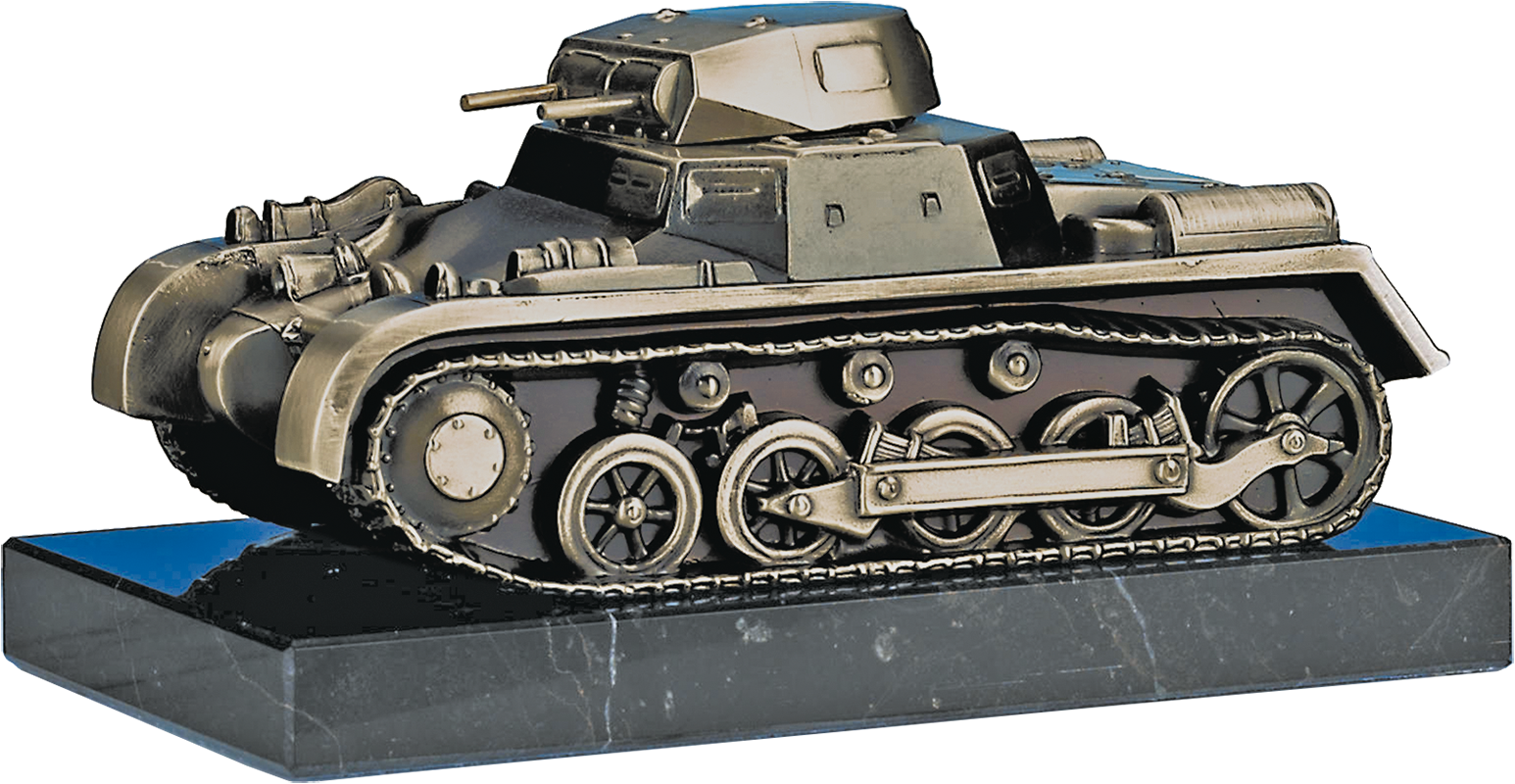 Bronzereplik "Deutscher Panzer"