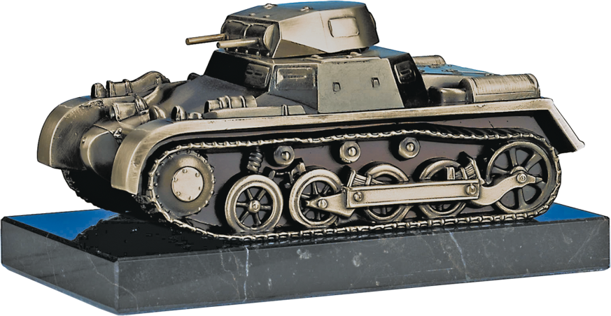 Bronzereplik "Deutscher Panzer"