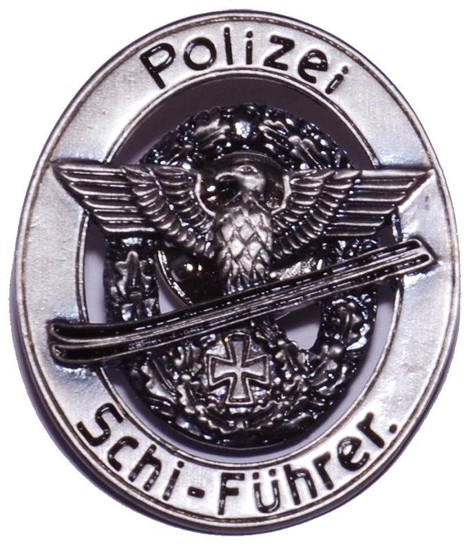 Anstecker "Polizei-Schi-Führerabzeichen"