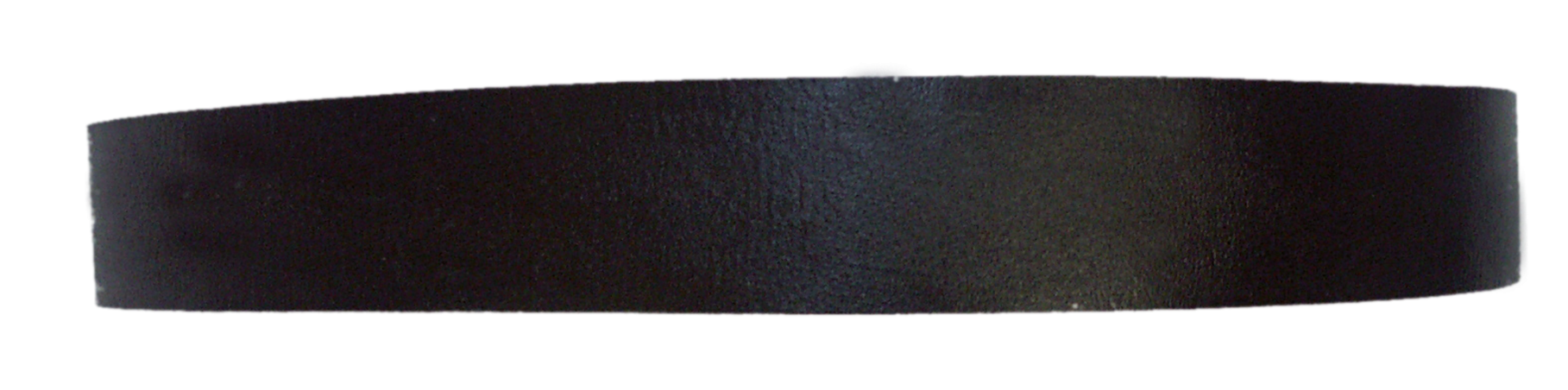 Schwarzer Ledergürtel - 85 cm