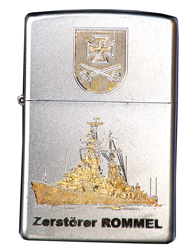 Feuerzeug "Zerstörer Rommel"