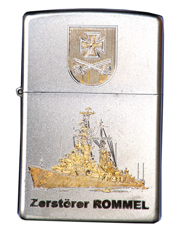 Feuerzeug "Zerstörer Rommel"