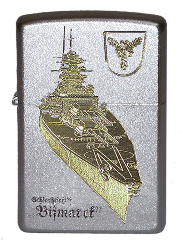 Feuerzeug "Schlachtschiff Bismarck"