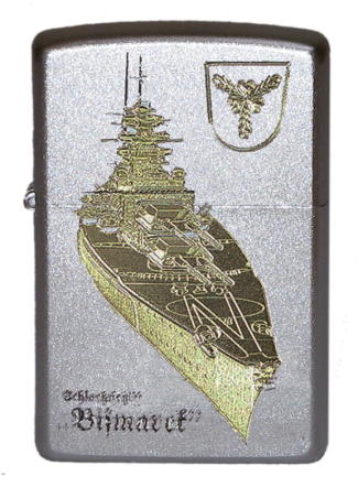 Feuerzeug "Schlachtschiff Bismarck"