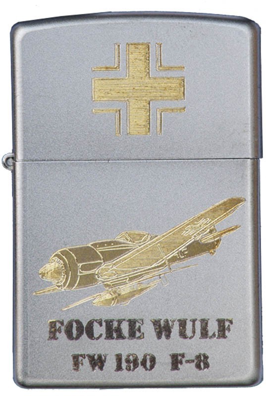 Feuerzeug "Focke Wulf Fw 190 F-8"