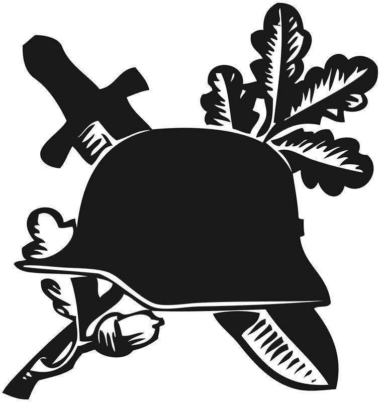 "Stahlhelm mit Schwert"