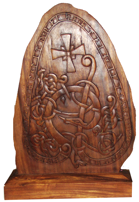 Runenstein "Midgardschlange"