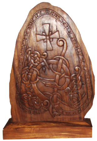 Runenstein "Midgardschlange"