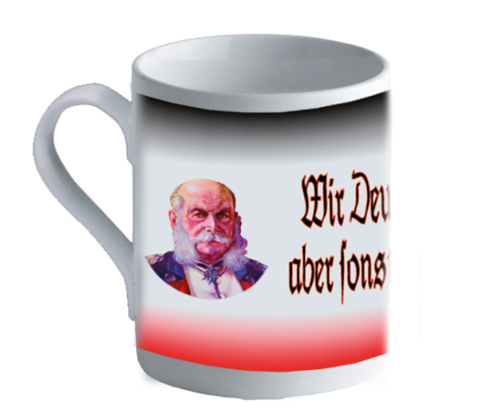 Becher "Wir Deutsche fürchten Gott"