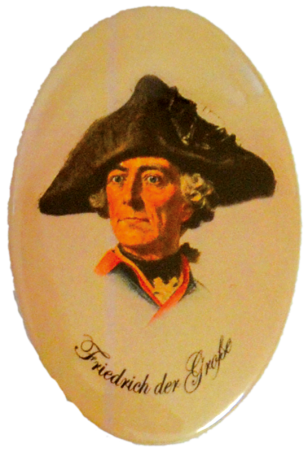 Magnet "Friedrich der Große mit Dreispitz"