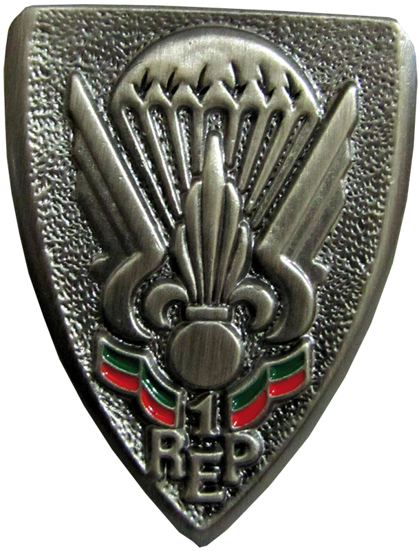 Anstecker "1. Fremden-Fallschirmjägerregiment der Fremdenlegion"