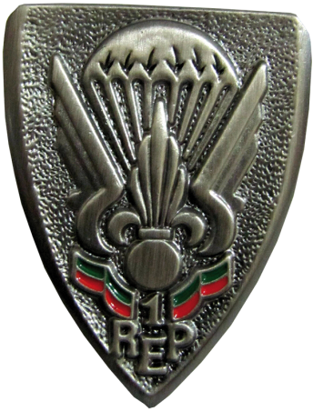 Anstecker "1. Fremden-Fallschirmjägerregiment der Fremdenlegion"