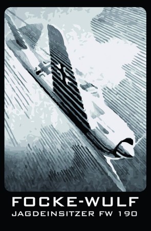 Blechschild "Focke-Wulf Fw 200 C 'Condor'", 30 x 20 cm