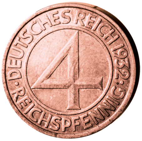 "4 Pfennig - Brüningpfennig"