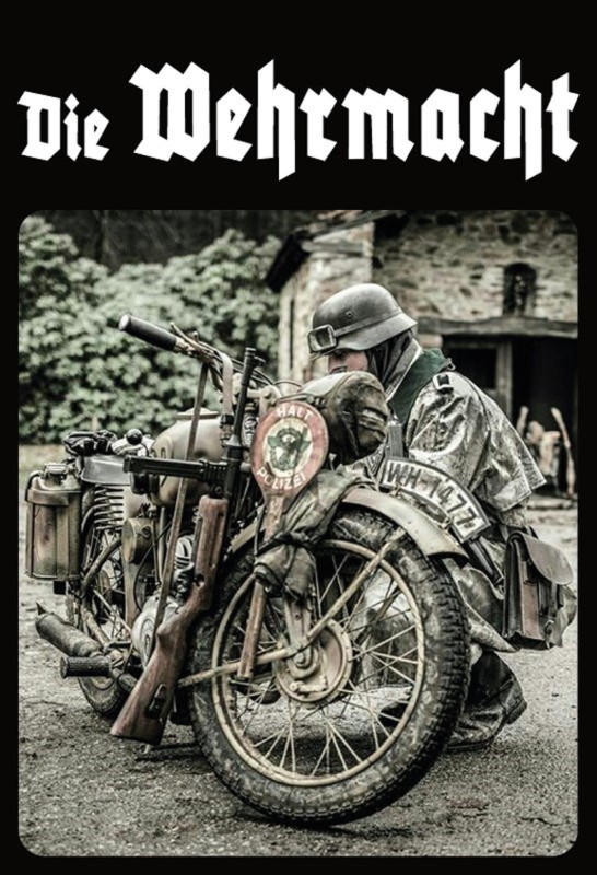 Blechschild "Die Wehrmacht"