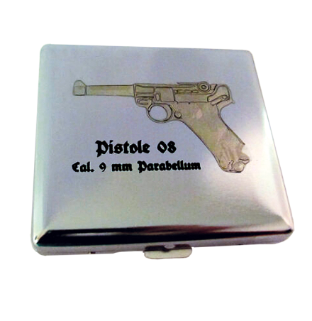 Zigarettenetui "Luger P08 - Parabellum"