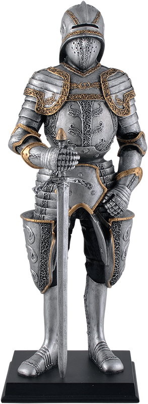 "Deutscher Ritter mit Schallerhelm"