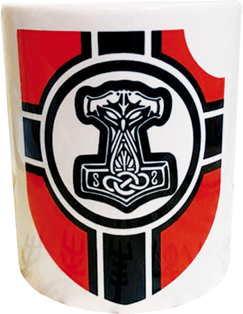 Becher "Thorshammer im Wappen"