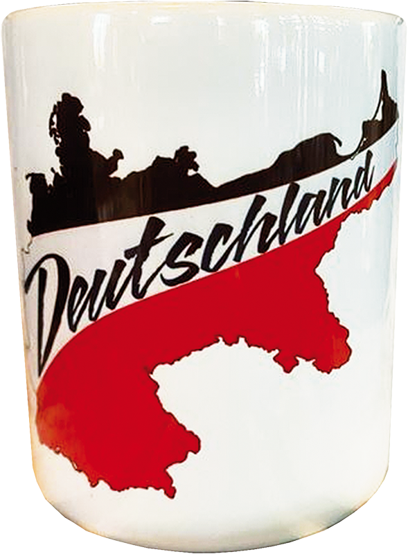 Becher "Karte Deutschland"