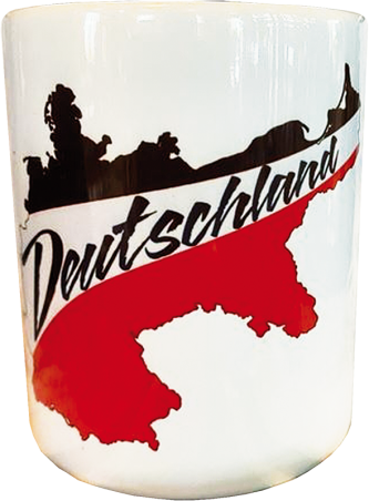 Becher "Karte Deutschland"