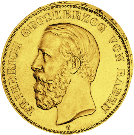 "Friedrich I.", 20 Mark