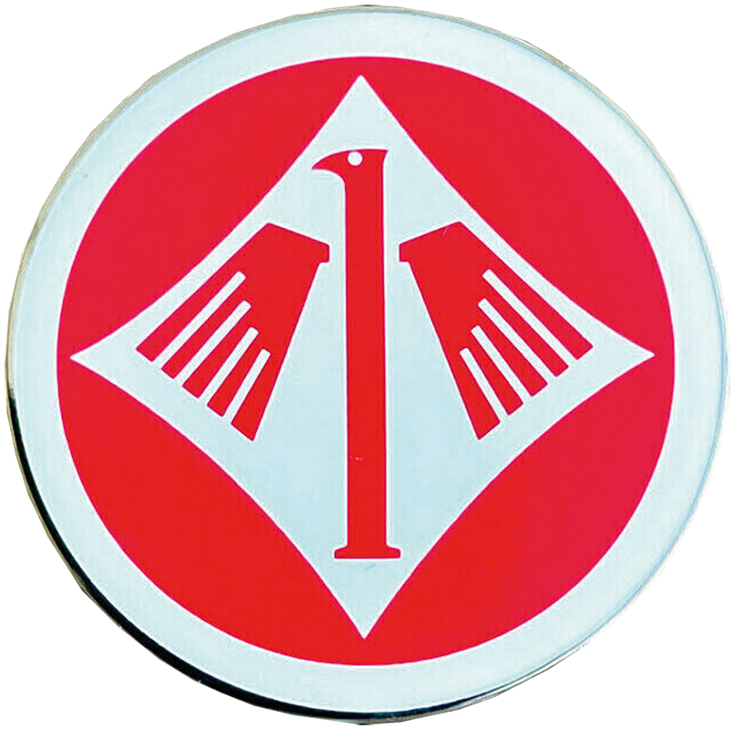 Anstecker "Jagdgeschwader 1 - Oesau"