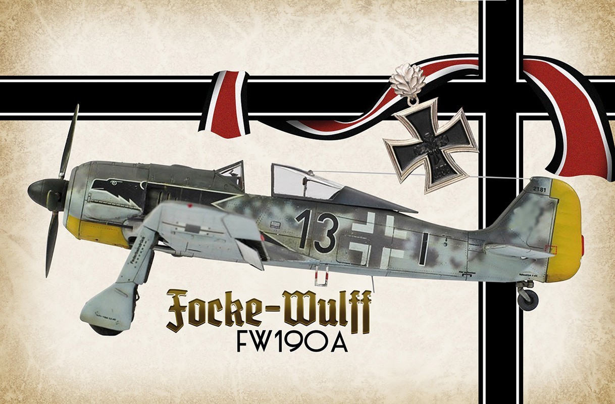 Blechschild "Focke-Wulff 190A"