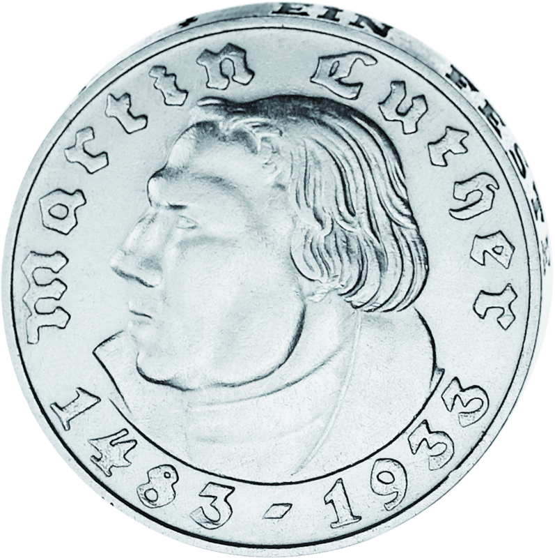 "Martin Luther", 2 Reichsmark