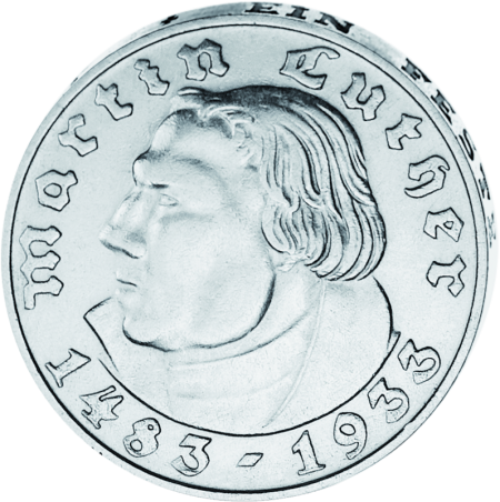 "Martin Luther", 2 Reichsmark