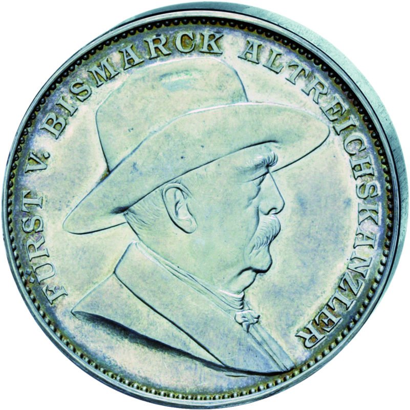 "Otto von Bismarck mit Germania"