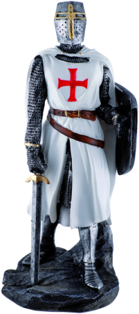 "Templerritter weiß"