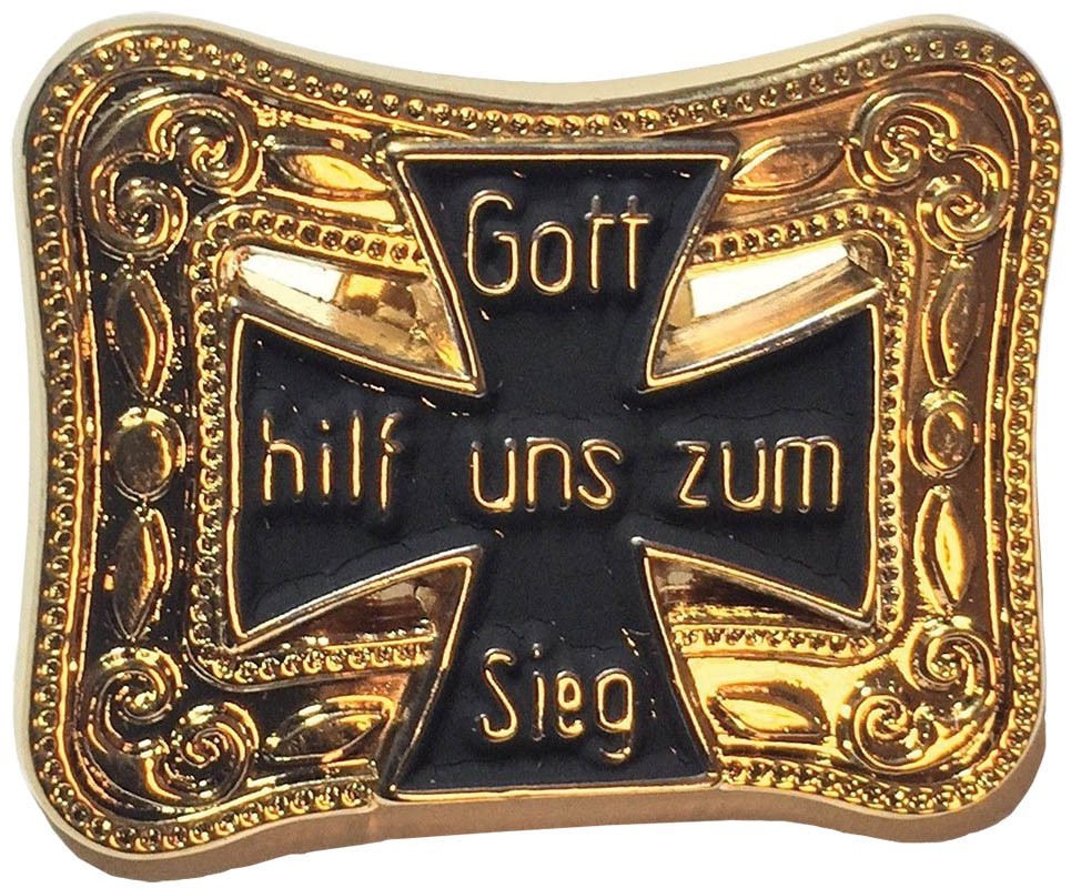 Anstecker "Gott hilf uns zum Sieg", EK