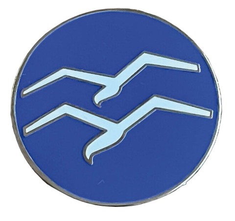 Anstecker "Segelflug Leistungsabzeichen" 2 Schwingen