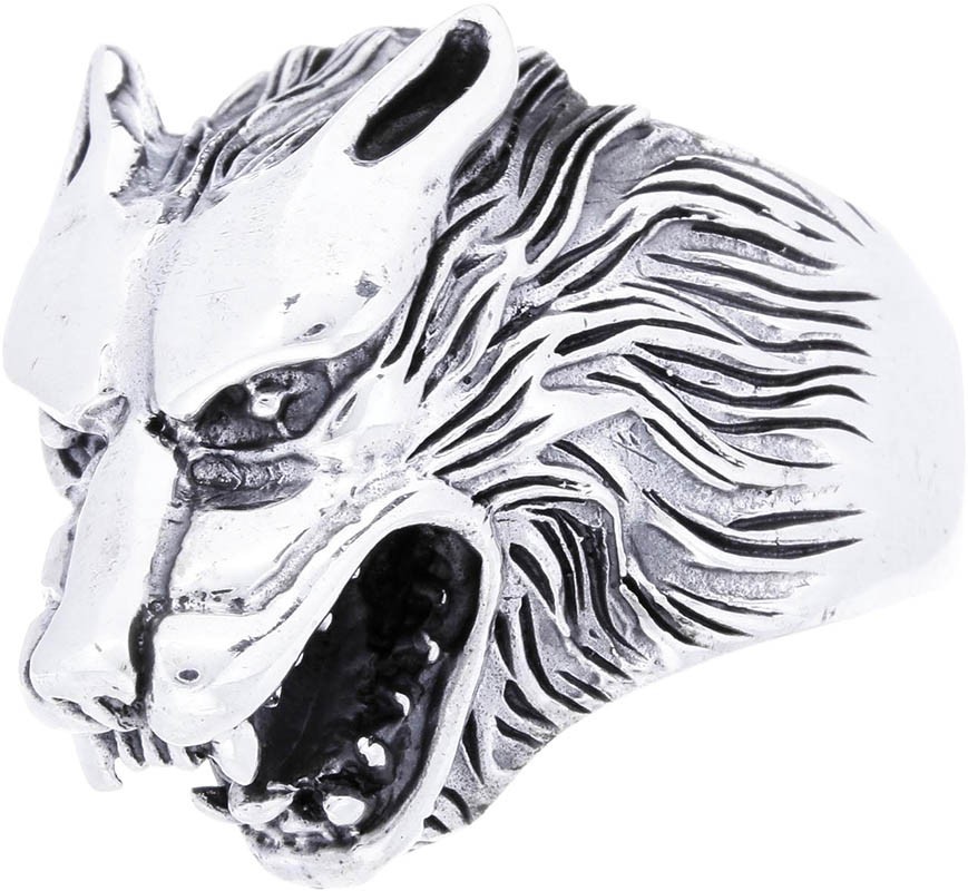 Ring "Großer Wolfskopf"