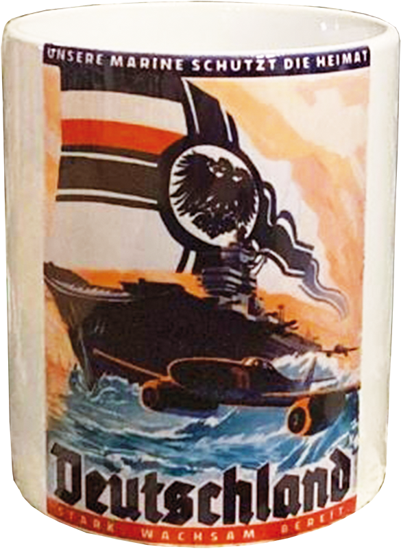 Becher "Unsere Marine schützt die Heimat"