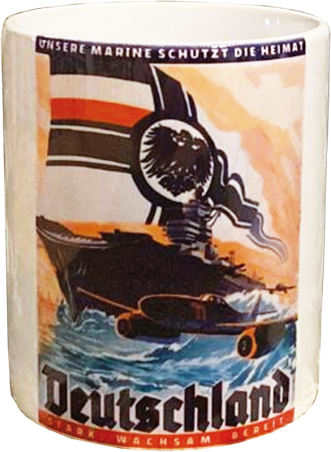 Becher "Unsere Marine schützt die Heimat"