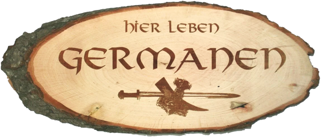 "Hier leben Germanen"