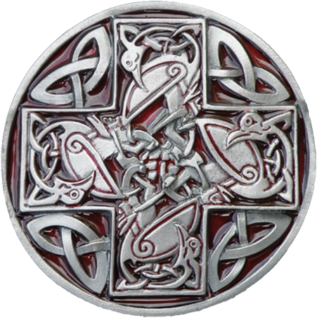"Keltisches Kreuz mit Tieren"