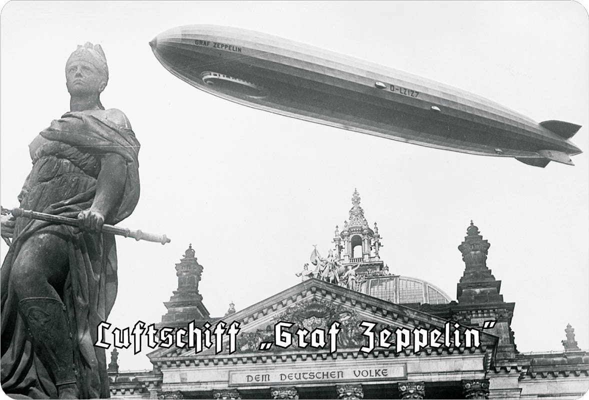 Blechschild "Graf Zeppelin"