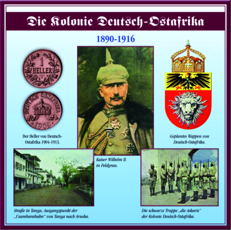 Notgeld-Satz "Kolonie Deutsch-Ostafrika"