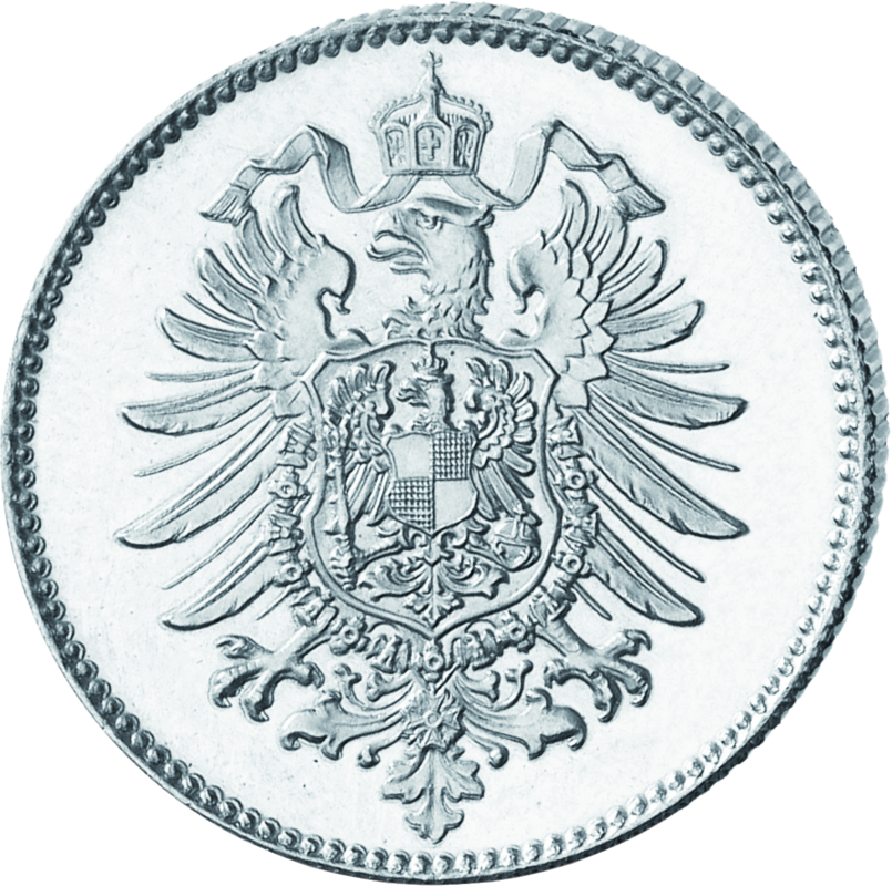 "Deutsches Kaiserreich", 1 Mark