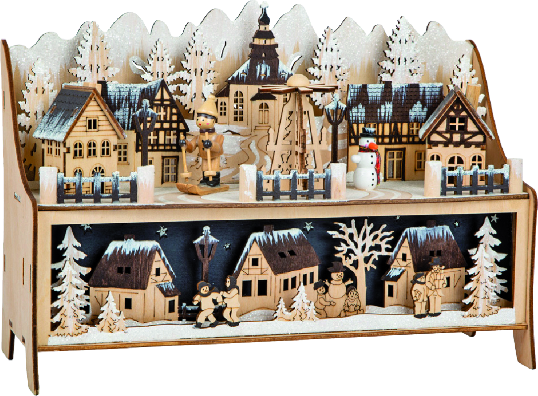 Diorama "Schneetraum"