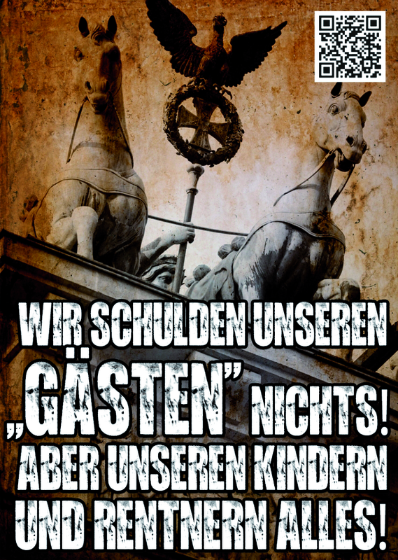 Aufkleber "Wir schulden unseren Gästen nichts", 10 Stück