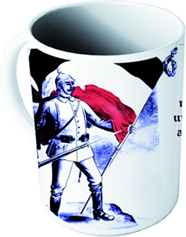 Becher "Wer Gott vertraut"