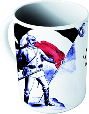 Becher "Wer Gott vertraut"